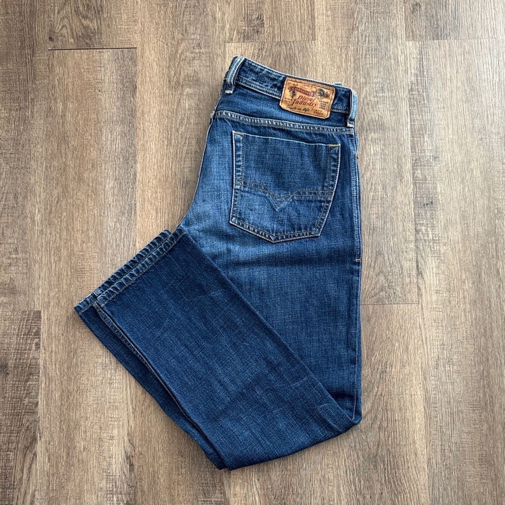 Diesel Bootcut Leg Dark Blue Men's Jeans